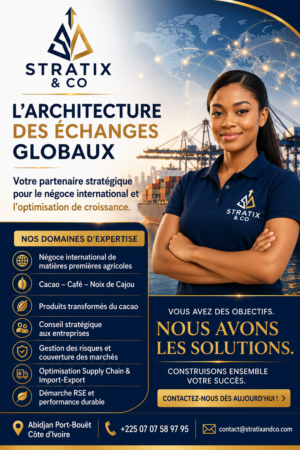 STRATIX & CO — Présentation complète des domaines d'expertise et coordonnées